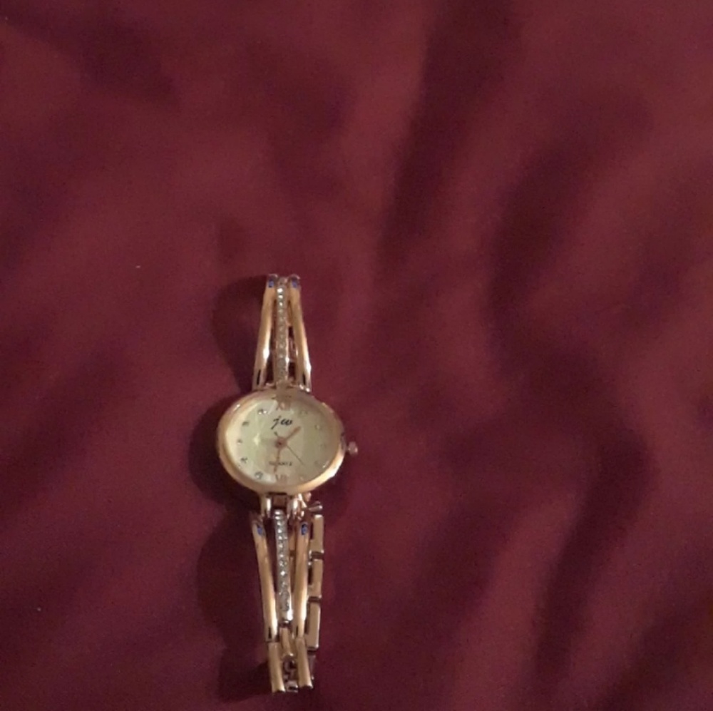 Rose gold watch